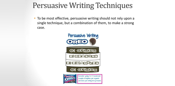 Persuasive Writing Techniques Quiz Trivia ProProfs Quiz